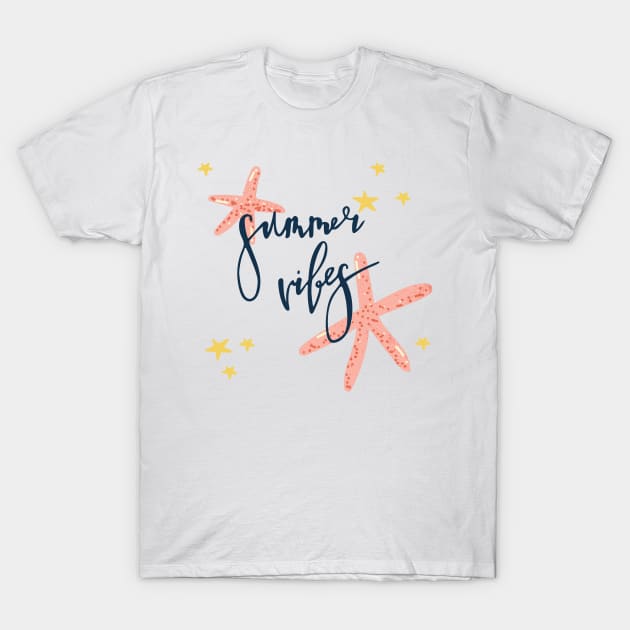 Summer vibes T-Shirt by Elena Choo